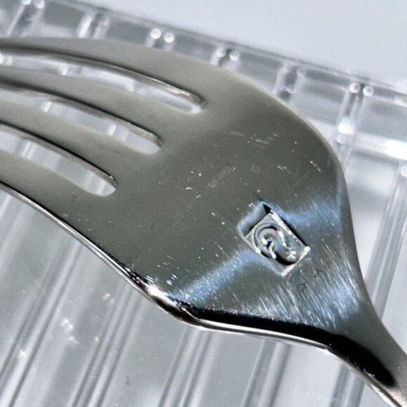 Waterford Ballet Ribbon Matte Stainless Flatware ONE (1) Salad Fork 7-3/8" - Picture 7 of 11